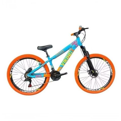 Bicicleta TUFF25 Aro 26 Adulto Quadro em Alumínio 21 Marchas Viking-X