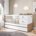 Ver imagem 1 de Berço Bicama Multifunção Amore Móveis Estrela