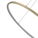 Ver imagem 2 de Pendente Led 4 Anéis / Aros 3000k 143w Bivolt Ø150x500cm Alumínio - Astra Led