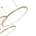 Ver imagem 3 de Pendente Led 4 Anéis / Aros 3000k 143w Bivolt Ø150x500cm Alumínio - Astra Led