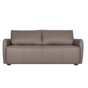 Ver imagem 1 de Sofá Decorativo Sala de Estar Lily 2 Lugares 180cm Couro Cimento - Gran Belo