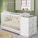 Ver imagem 1 de Berço Cômoda Infantil Satriani