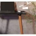 Ver imagem 4 de Escrivaninha Mesa de Notebook Retrô Classic- Preto