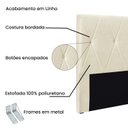 Ver imagem 4 de Cabeceira Queen 160cm Linho Aquilla Branco