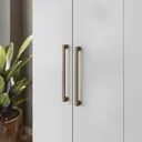 Ver mais imagens de Guarda Roupa Casal com Espelho e Pés 8 Portas e 6 Gavetas Master Branco