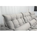 Ver imagem 4 de Sofá Retrátil e Reclinável Ipanema 2,10m em Tecido Veludo C/ 03 Módulos - Montagem Inclusa