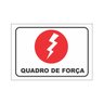 Kit 6 Placa Sinalização Portas Quadro de Força 19,5cmx14cm - 2
