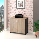 Ver imagem 3 de Balcão Baixo Escritório New City 80cm Calvi com Preto Web Office