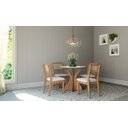 Ver imagem 3 de Cadeira Estofada C/ Tela - Freijó Bege