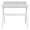 Ver imagem 7 de Escrivaninha Multiuso Retrô Mesa Tipo Cavalete Itália Branco