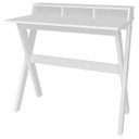 Ver imagem 4 de Escrivaninha Multiuso Retrô Mesa Tipo Cavalete Itália Branco