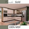 Módulo Armário Aéreo 88x60 2 Portas 100% Mdf Cozinha Modulada Gold Robel Hanover/aspen - 3