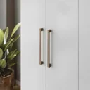 Ver mais imagens de Guarda Roupa Casal com Espelhos 8 Portas e 6 Gavetas Master Branco