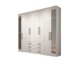 Guarda Roupa Casal 8 Portas 6 Gavetas Master com Espelhos - 4