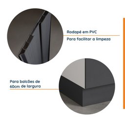 Rodapés para Balcões 60cm Ipanema Cabecasa Madeiramadeira - 4
