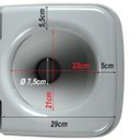 Ver mais imagens de Vaso Sanitário Banheiro Químico Lorben Portátil 10 Litros