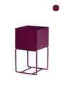 Ver imagem 1 de Cachepot para Plantas - 22x22x40 - Vinho