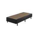 Ver imagem 1 de Base Box Bordado Solteiro 78x188x40cm Somiê Preto Ecoflex