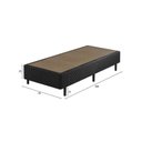 Ver imagem 3 de Base Box Bordado Solteiro 78x188x40cm Somiê