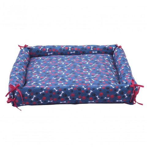 Cama Pet para Cachorro ou Gato Pop Tam: M Patinhas