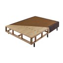 Ver imagem 2 de Somiê Eco Bordado Casal 128x188x40cm Preto Ecoflex