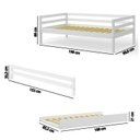 Ver imagem 4 de Bicama Solteiro Juvenil com Grade de Proteção Prime Casatema MadeiraOriginals