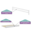 Ver imagem 3 de Bicama Solteiro Juvenil com Grade de Proteção Prime Casatema MadeiraOriginals