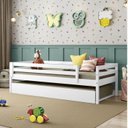 Ver imagem 1 de Bicama Solteiro Juvenil com Grade de Proteção Prime Casatema MadeiraOriginals