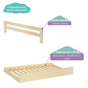 Ver imagem 4 de Bicama Solteiro Juvenil com Grade de Proteção Prime Casatema MadeiraOriginals