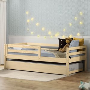 Bicama Solteiro Juvenil com Grade de Proteção Prime Casatema MadeiraOriginals