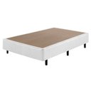 Ver imagem 1 de Somiê Eco Bordado Casal 138x188x40cm Branco Ecoflex