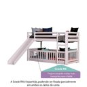 Ver imagem 5 de Beliche Montessoriana Divertida RN com Escorregador Casatema MadeiraOriginals