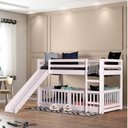 Ver imagem 1 de Beliche Montessoriana Divertida RN com Escorregador Casatema MadeiraOriginals