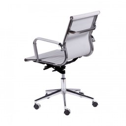 Kit 10 Cadeiras Escritório Diretor Esteirinha Rodízio Relax Corino 3301 - 4