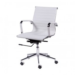 Kit 10 Cadeiras Escritório Diretor Esteirinha Rodízio Relax Corino 3301 - 3