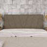 Cabeceira Estofada Queen Bragança Suede - Móveis Arapongas - 2