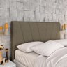 Cabeceira Estofada Queen Bragança Suede - Móveis Arapongas - 1