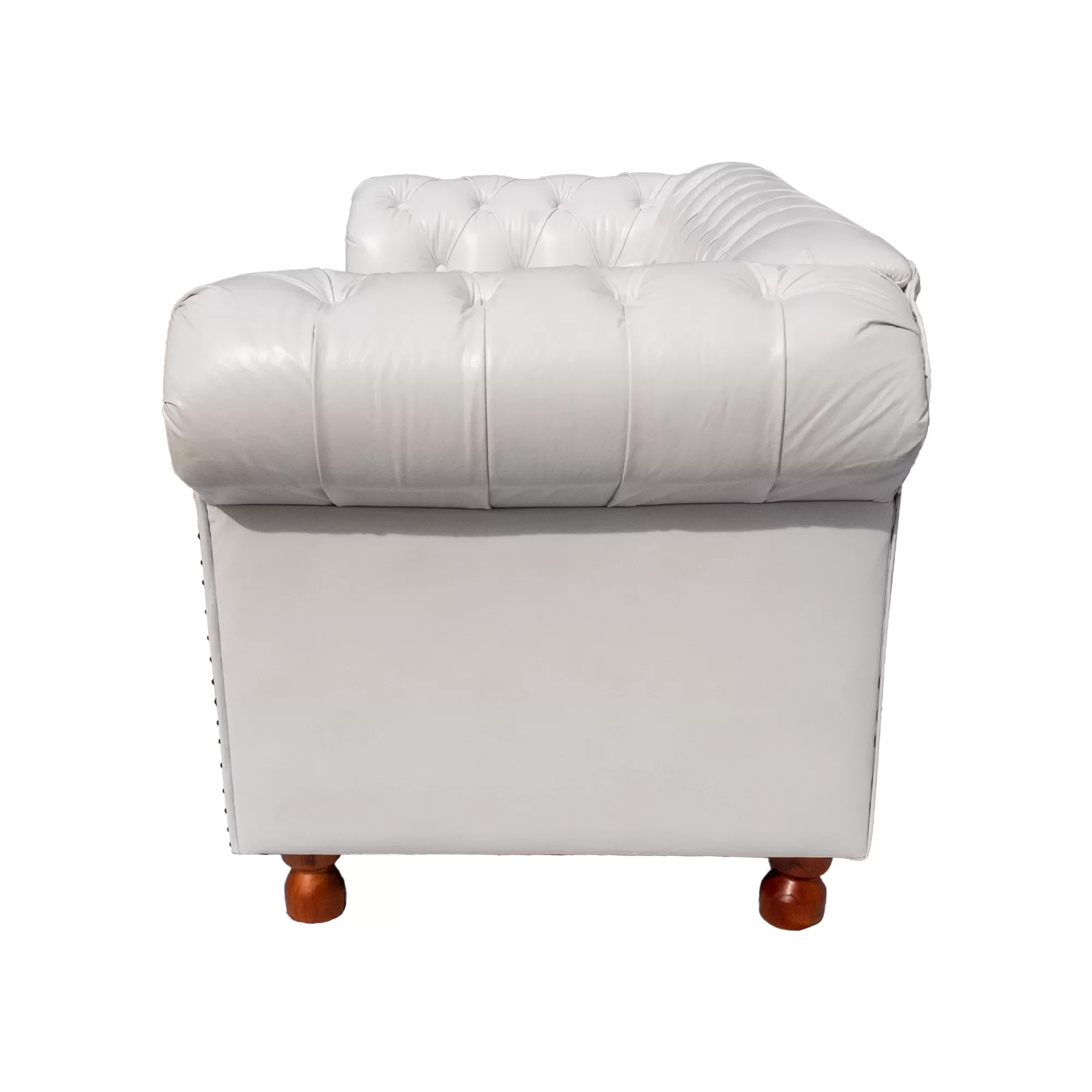 Ver imagem 2 de Namoradeira Chesterfield Luiz XV Retrô:BRANCO