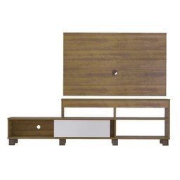 Sala de Estar Completa Rack com Painel TV até 47 Polegadas e Mesa de Centro Requinte Espresso Móveis - 7 Sala de Estar Completa Rack com Painel TV até 47 Polegadas e Mesa de Centro Requinte Espresso Móveis - 7