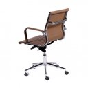 Ver imagem 4 de Kit 10 Cadeiras Escritório Diretor Esteirinha Rodízio Relax Corino 3301