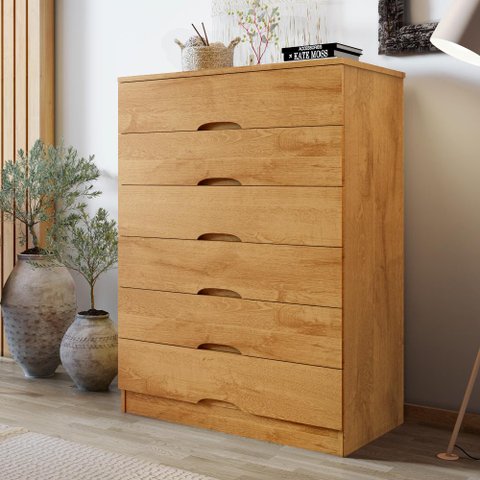 Cômoda 6 Gavetas Sevilha Mademarcs