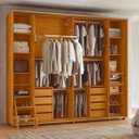 Ver imagem 2 de Guarda Roupas 2 Portas de Correr 280cm Dali 161 Espazzo Madetec
