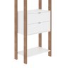 Estante para Livros 2 Gavetas Centro 185cmx65cm Haia Yescasa - 3
