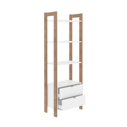 Estante para Livros 2 Gavetas Embaixo 1,85x0,65m Haia Yescasa - 5 Estante para Livros 2 Gavetas Embaixo 1,85x0,65m Haia Yescasa - 5
