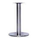 Ver imagem 3 de Mesa Beta Big Inox 75 Cm (alt) Disco Redondo Tampo Mdp Redondo 80 Cm (larg) X 2,50 Cm (alt) Samba