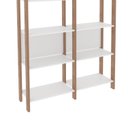 Ver imagem 3 de Estante de Livros 127,5cmx184,7cm Haia YesCasa