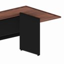 Ver imagem 4 de Mesa Reunião 8 Lugares 200x100cm Retangular Executiva com Pé Painel para Escritório Corporate