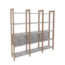 Ver imagem 4 de Estante para Livros Haia 1,85x1,9m Yescasa