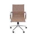 Ver imagem 3 de Kit 10 Cadeiras para Escritório Diretor Esteirinha com Relax Corino 3301