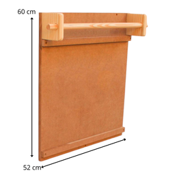 Lousa para Crianças Painel Criativo Educativo Montessori para Desenhar e Colorir - Kraft - 5